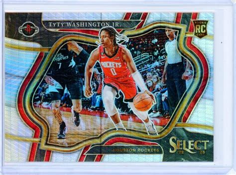 2022 23 Panini Select Asia TYTY WASHINGTON JR Lucky Envelopes Prizm