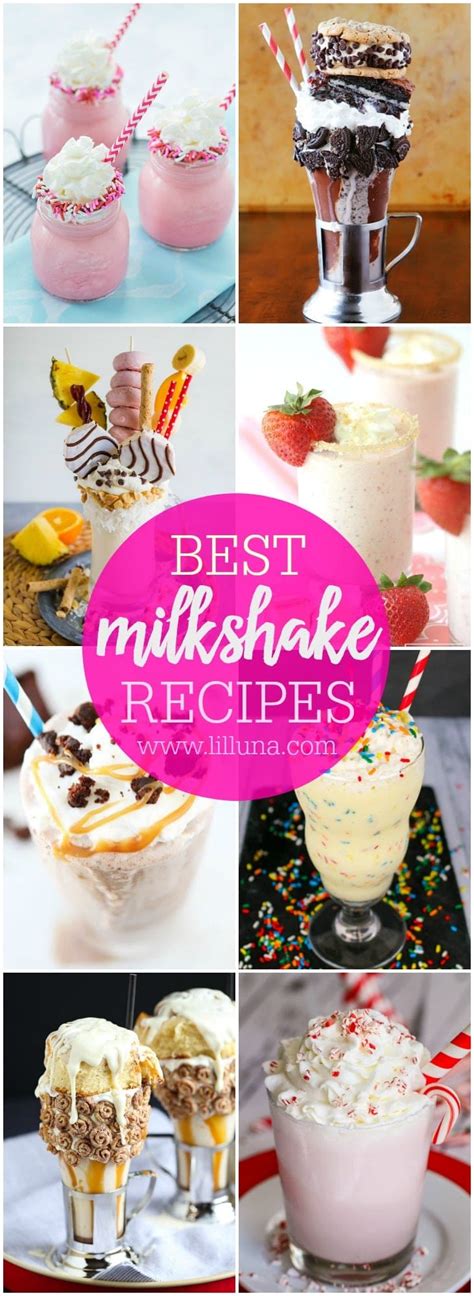 TOP Milkshake Recipes | Lil' Luna