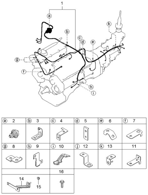 Control Wiring 2005 Kia Sorento