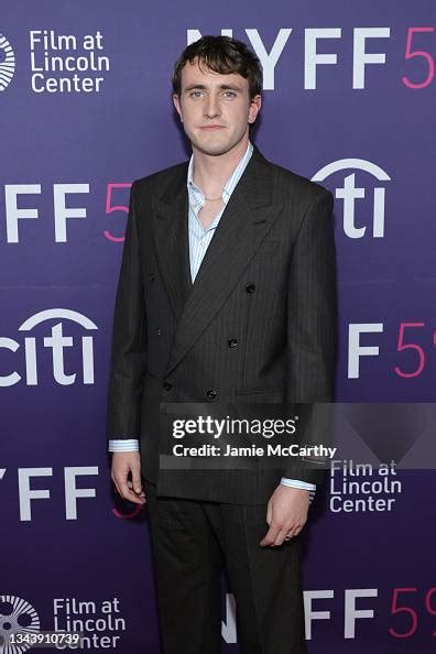 Paul Mescal attends the premiere of "The Lost Daughter" during the ...