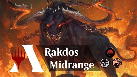 Rakdos Midrange Mtg Arena Zendikar Rising Standard Bo Youtube