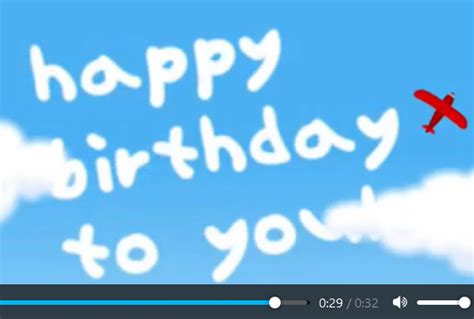 Free Singing Birthday eCards