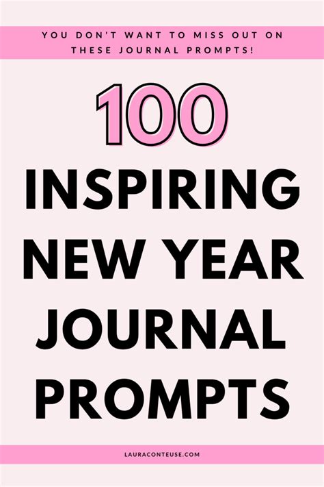 New Year Journal Prompts For New Year Reflection