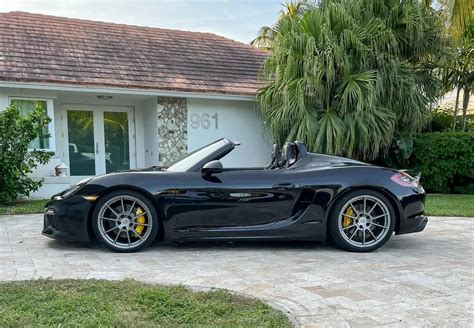 4k Mile 2016 Porsche 981 Boxster Spyder Pcarmarket