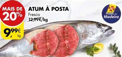 Promoção Atum à Posta 1kg em Pingo Doce