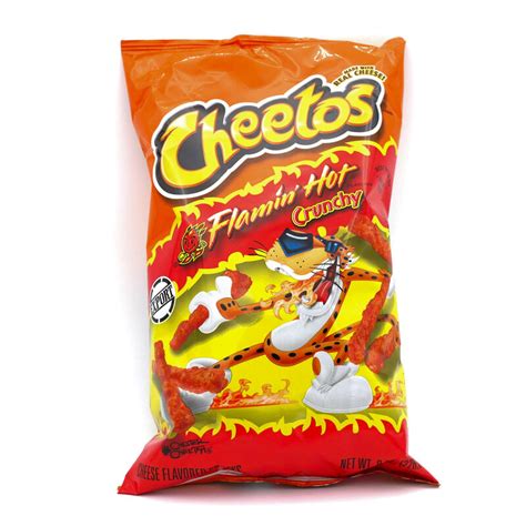 Cheetos Flamin Hot Crunchy Sipsit G Hello America