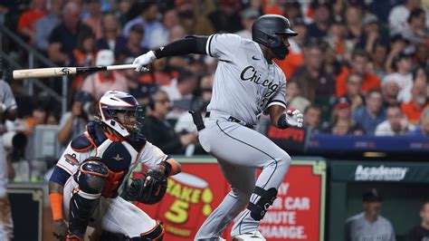 White Sox Oscar Colas In Disbelief Of His First Hit On Opening Day