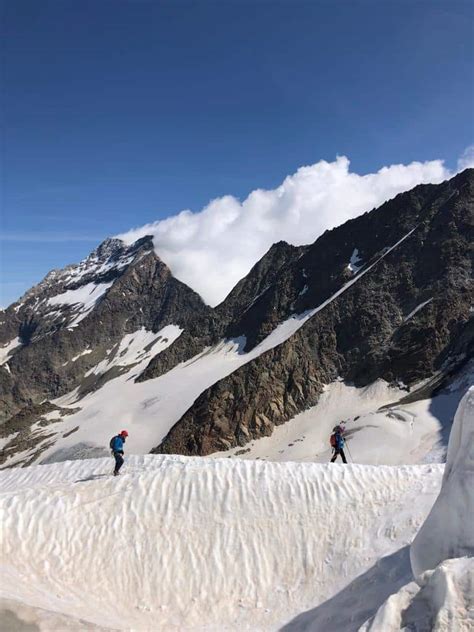 Traversée du Weissmies Guides St Gervais Contamines