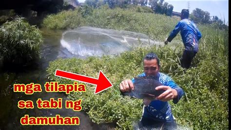 Sulit Ang Huli Sa Ilog Na Ito Ang Dameng Isda YouTube