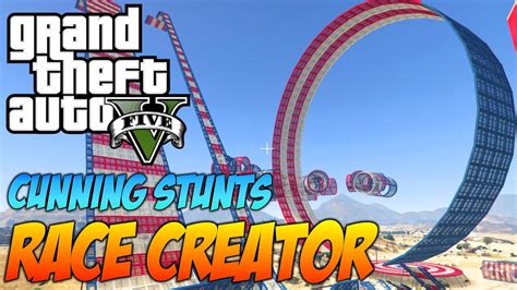 GTA V Cunning Stunts Race Creator Files FOUND Ice Track Loops