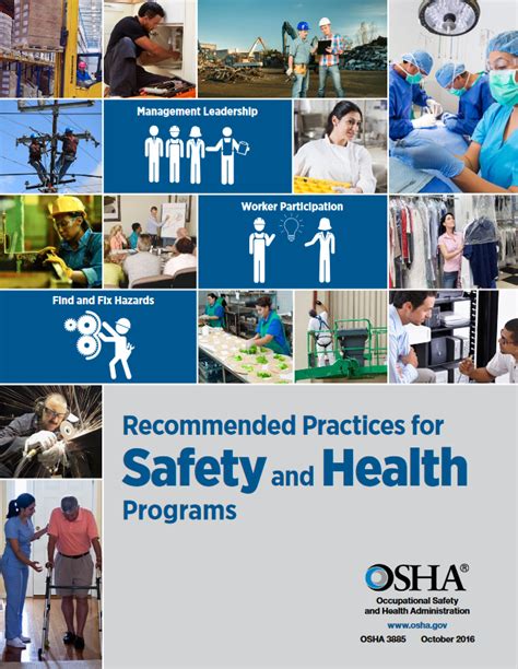 Recommended Practices For Safety And Health Programs Osha Safety