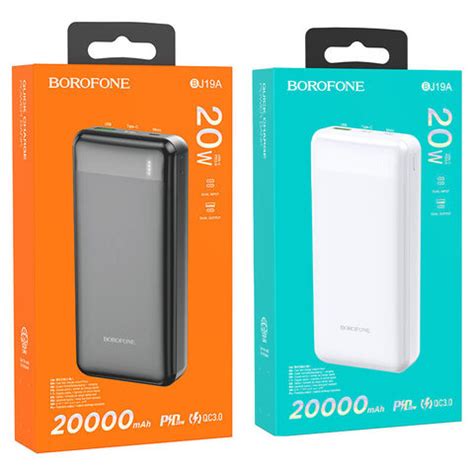 Купить в Донецке ДНР Borofone BJ19A Incredible Power bank 20000 mah