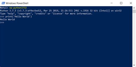 Setting Up Windows Powershell To Easily Make Python Virtual