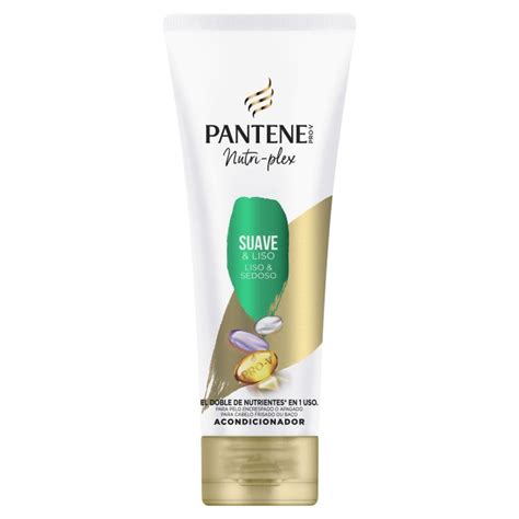 Pantene Nutri Plex Suave Y Liso Acondicionador Acondicionador Fortalece