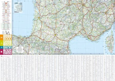 FRANCJA Mapa Wodoodporna 1 1 000 000 MICHELIN 2024