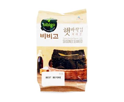 Bibigo Savory Roasted Korean Style Seasoned Seaweed G