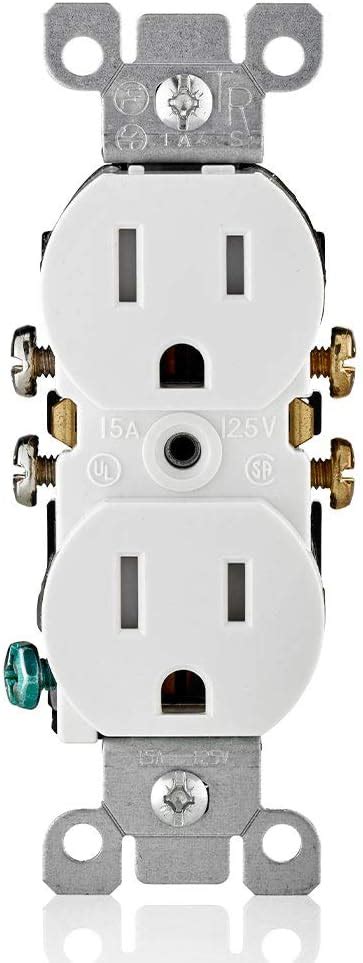 Leviton 5320 Receptáculo dúplex 15 125 V grado residencial toma