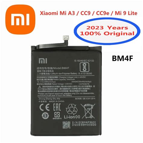 Year Bm F Original Replacement Battery For Xiaomi Mi A Cc