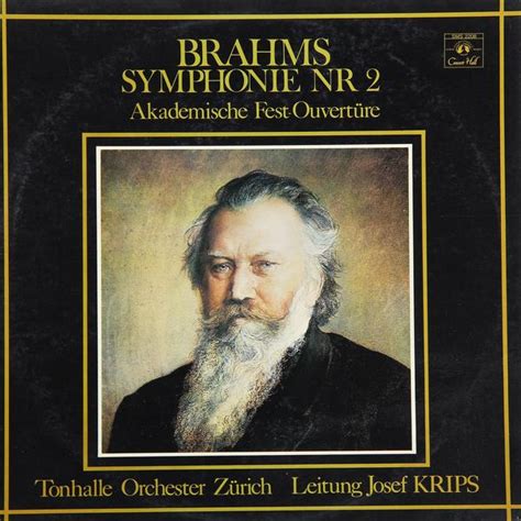 Виниловая пластинка ВИНТАЖ BRAHMS SYMPHONIE 2 IN D DUR OP 73