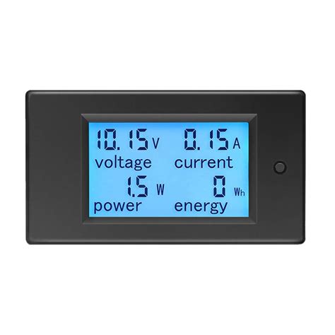 Ketotek Current Voltage Wattage Energy Meter Digital Ammeter Voltmeter