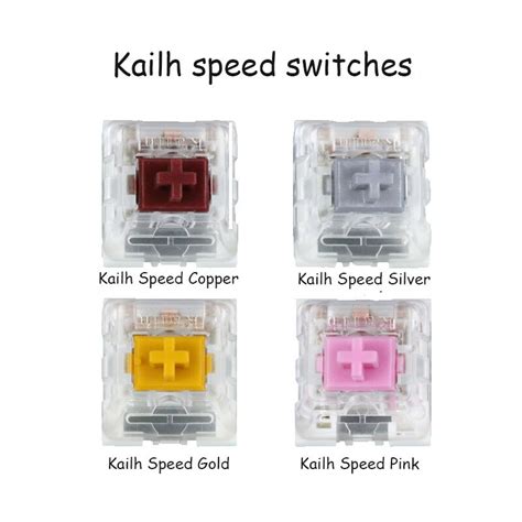 Kailh Silver Mechanical Switch Linear Pin Smd Rgb