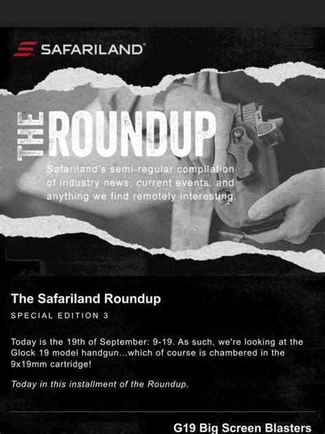 The Safariland Group Roundup Special Edition 3 Milled