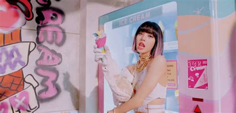 BLACKPINK X Selena Gomez Ice Cream MV Lisa BLACKPINK Photo