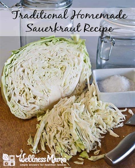 Homemade Sauerkraut Recipe (Easy Countertop Method) Wellness Mama