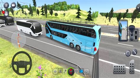 BLUE STARLINE DRIVING BUS SIMULATOR ULTIMATE ANDROID GAMEPLAY YouTube