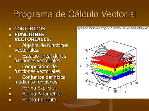 Ppt Programa De C Lculo Vectorial Powerpoint Presentation Free