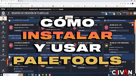 Como Instalar Y Usar Paletools Como Hacer Los Sbc Mas Rapido En Fifa