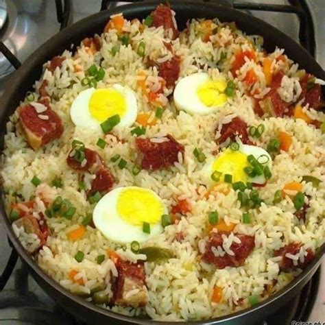 Como Fazer Arroz De Carreteiro Receita Simples Facil Receitas De Mam E