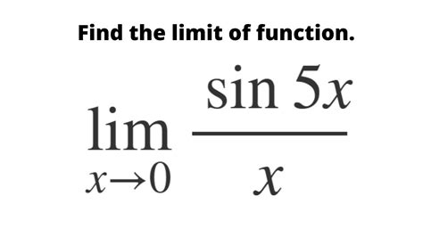 Calculus I Limit Of Trigonometric Functions 1 Youtube