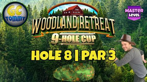 Master QR Hole 8 Par 3 HIO Woodland Retreat 9 Hole Cup Golf