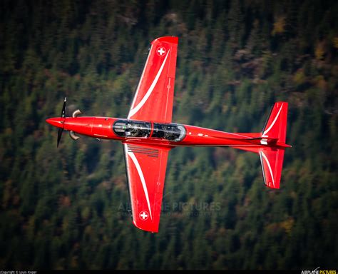 Switzerland Air Force Pilatus Pc A By Louis Kieper Axalp