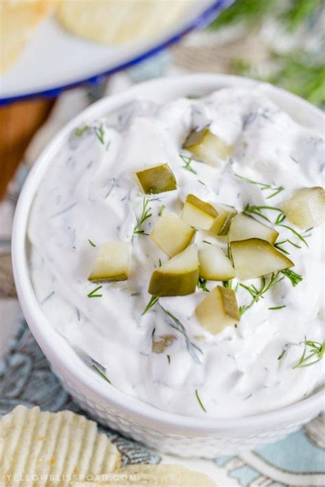 The Best Easy Dill Pickle Dip