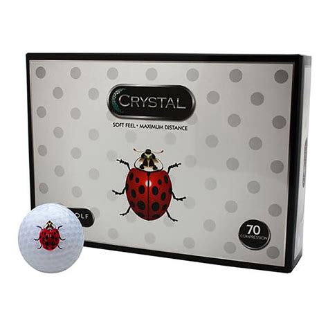 Crystal Golf Ladybug Golf Balls Pga Tour Superstore