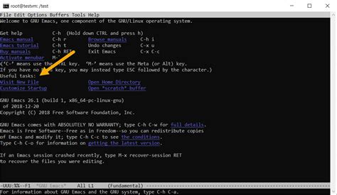 Emacs Command In Linux With Examples GeeksforGeeks