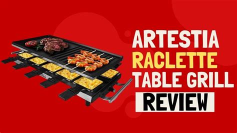 Artestia Raclette Table Grill Youtube