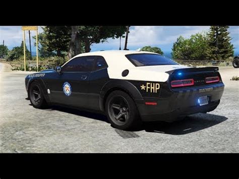 Fivem Florida Highway Patrol Dodge Demon Mcrp Gta Police Mods