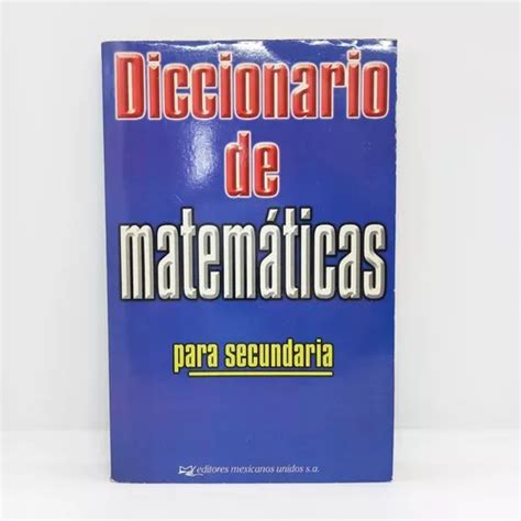 Diccionario De Matem Ticas Para Secundaria Meses Sin Inter S