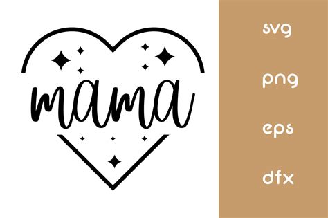 Mama Mom Svg Mothers Day Svg Graphic By Kzcraft9 · Creative Fabrica