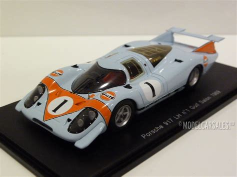 Porsche 917 LH #1 Gulf Salon 'Gulf' 1:43 S1898 SPARK diecast model car ...