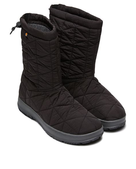 Bogs Footwear Womens Snowday Mid Boots - Black | SurfStitch