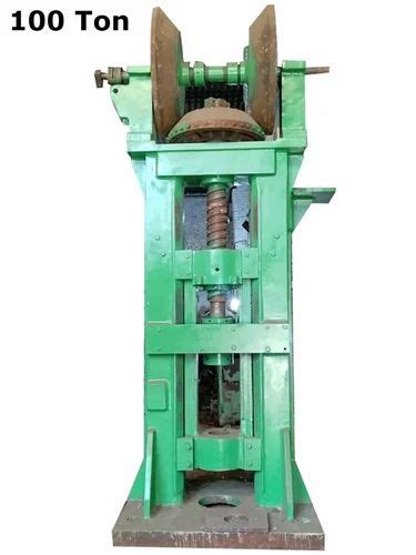 Power Source Mechanical Mild Steel 100 Ton Power Press Size 9 X 2 Ft