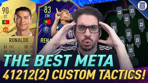 The Best Meta Custom Tactics For Fifa Ultimate Team Fifa