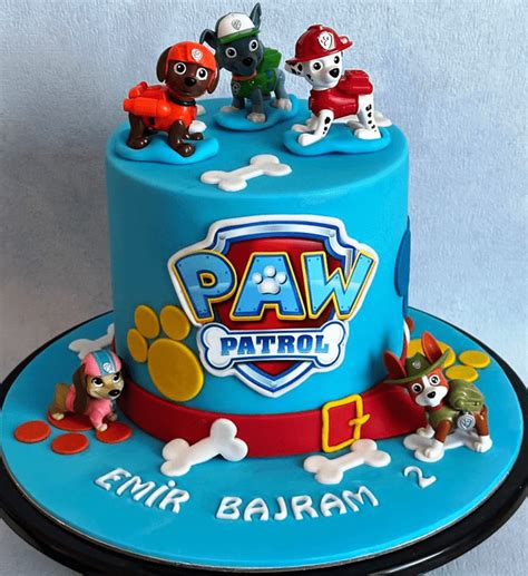 Paw Patrol Birthday Cake Ideas Images Pictures