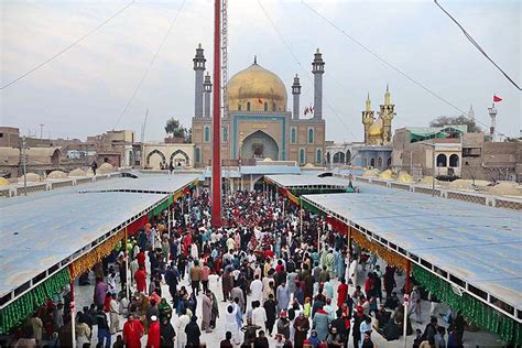 Devotees Performing Dhamal At The Shrine Of Hazrat Lal Shahbaz Qalandar