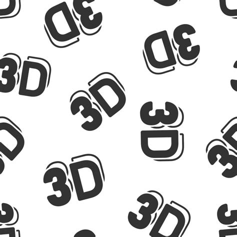 3d text icon in flat style. Word vector illustration on white isolated background. Stereoscopic ...