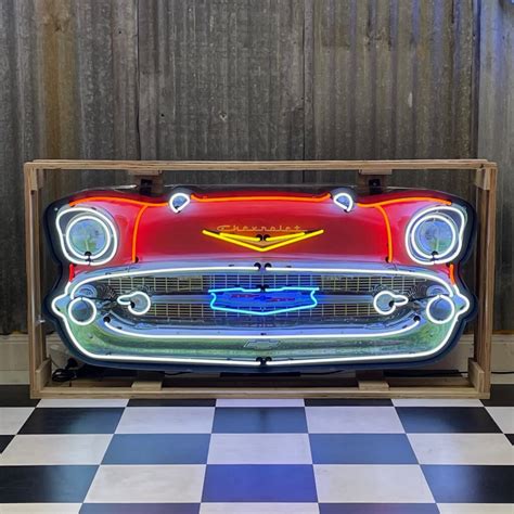 Chevrolet Bel Air Neon Neon Signs Mancave Madness